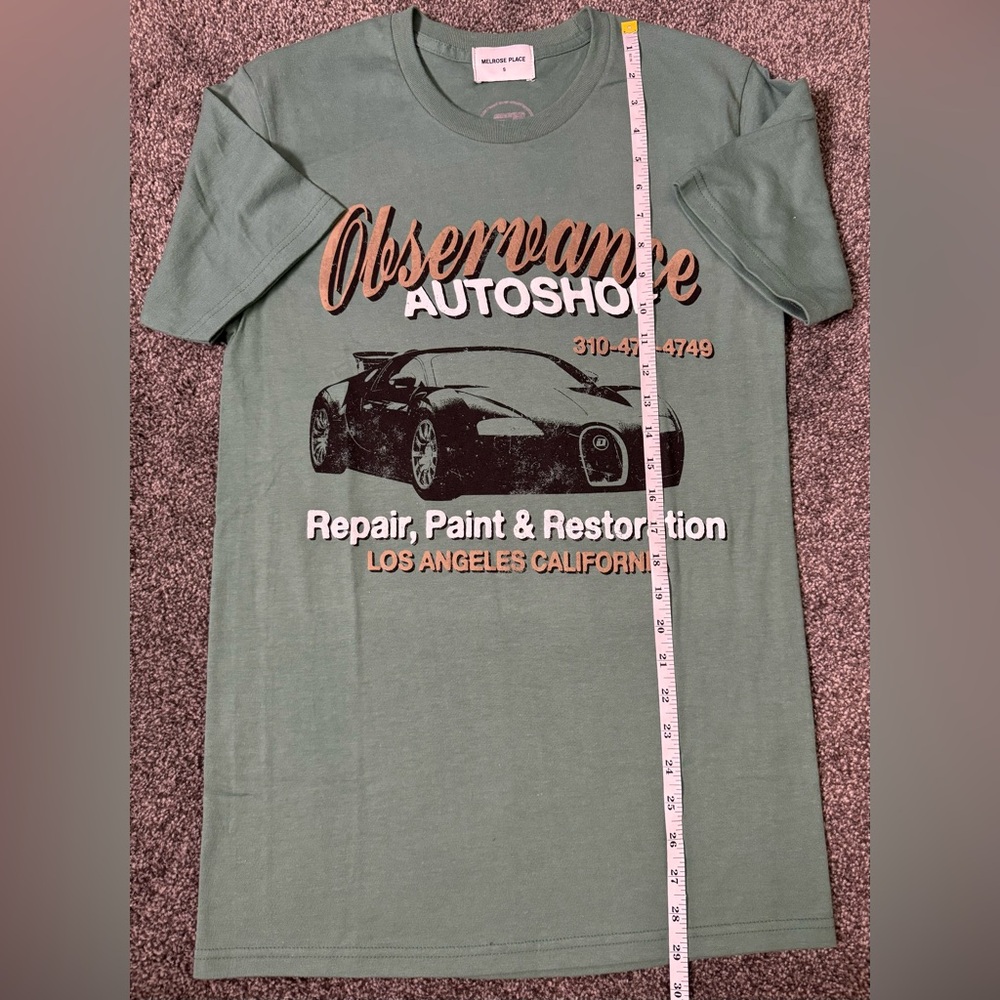 Melrose Place‎ "Observance" Graphic Tee. NWOT Size Small
